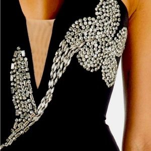 Bardot embellished cocktail dress